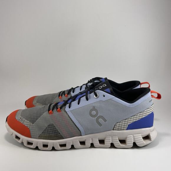 On Cloud X Shift Running Shoes Mens Size 12.5 Heather Blue Athletic Sneakers - Picture 3 of 9